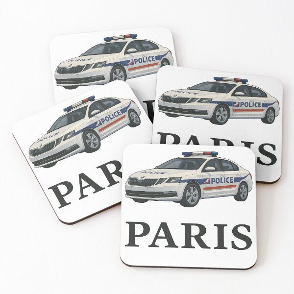 Item preview, Paris Police Car – French Law on the Move designed and sold by VoidBloom Studio.