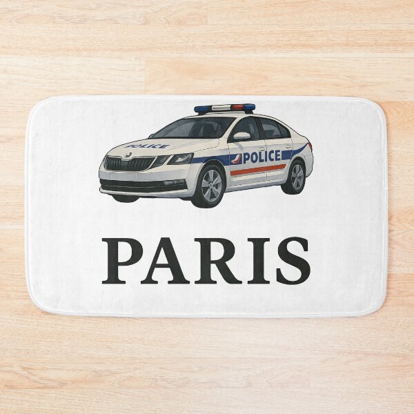 Item preview, Paris Police Car – French Law on the Move designed and sold by VoidBloom Studio.
