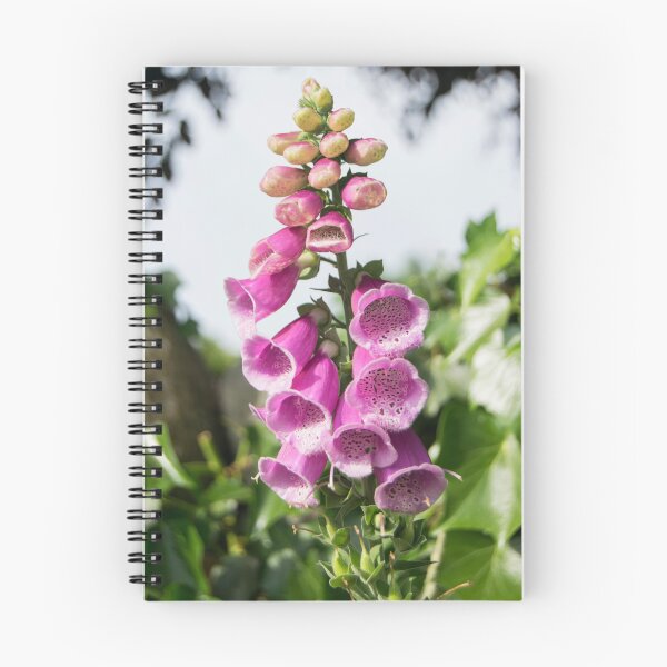 Item preview, Foxglove flowers on the grass verge designed and sold by TrudieSmith.