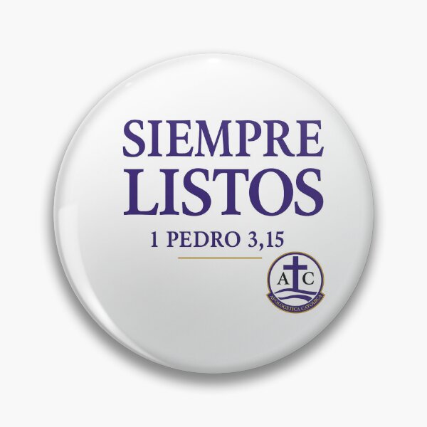 Item preview, Siempre Listos – 1 Peter 3:15 designed and sold by ApologeticaCatolica.org.