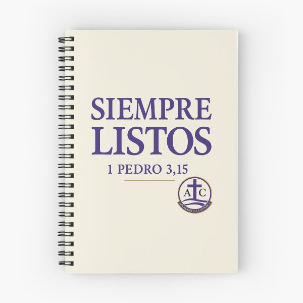 Item preview, Siempre Listos – 1 Peter 3:15 designed and sold by ApologeticaCatolica.org.