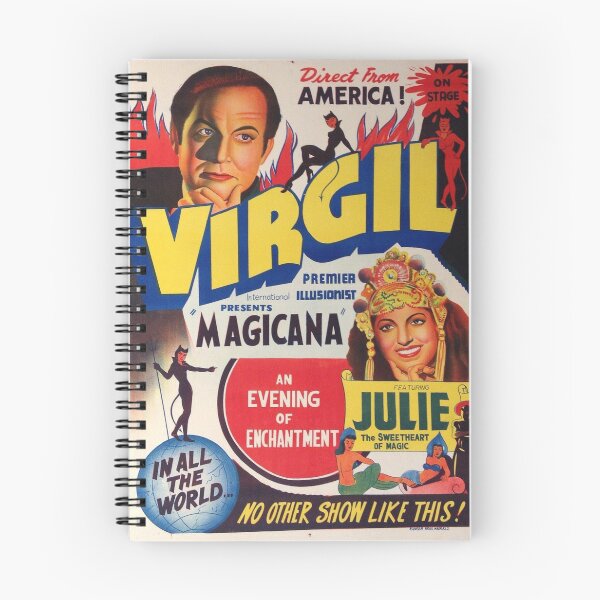 Item preview, Virgil the Magician promotional poster designed and sold by IanBakerToons.