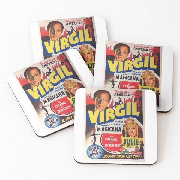 Item preview, Virgil the Magician promotional poster designed and sold by IanBakerToons.