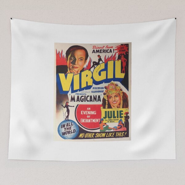 Item preview, Virgil the Magician promotional poster designed and sold by IanBakerToons.