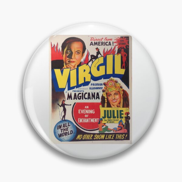 Item preview, Virgil the Magician promotional poster designed and sold by IanBakerToons.