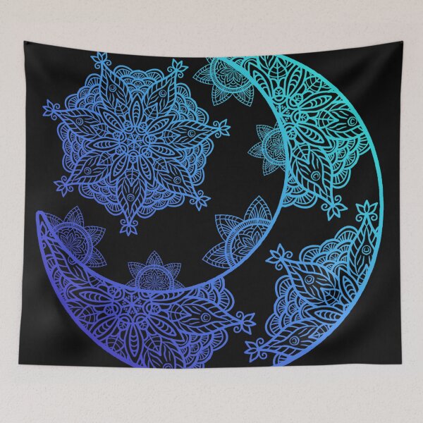 Item preview, Blue Moon Mandala designed and sold by Ahenix.