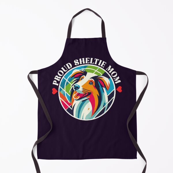 Item preview, Proud Sheltie Mom – Rainbow Rally Badge designed and sold by Victor Shadehorn.