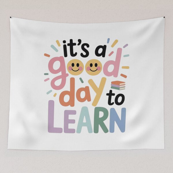 Item preview, It’s a Good Time to Learn – Inspirational Education Quote designed and sold by artcultreone.