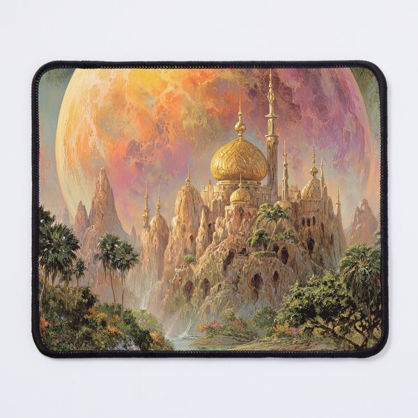 Item preview, Desert Palace Under Orange Moon designed and sold by bloorose.