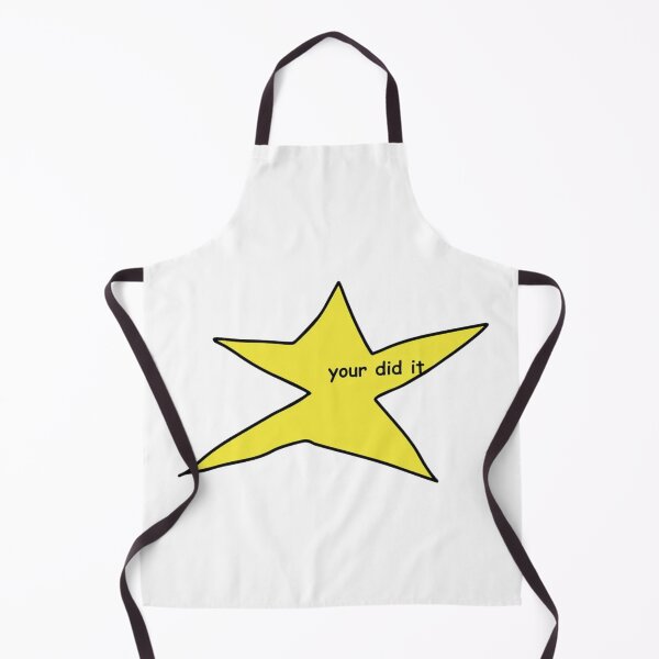 Item preview, your did it Star Meme Sticker, Vinyl Decal, for Laptop Car, Book, Water Bottle, Helmet, Travel Bag designed and sold by Walmarval ⭐⭐⭐⭐⭐.