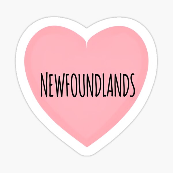 Item preview, I Heart Newfoundlands  designed and sold by CharmStudio.