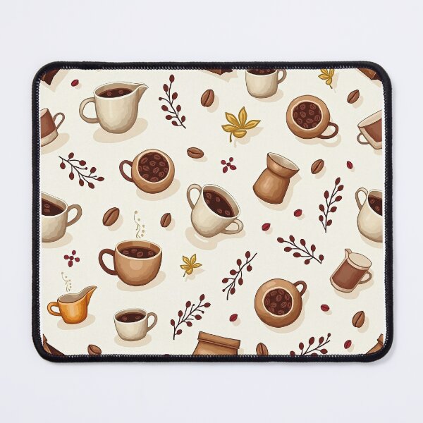 Item preview, Coffee Time — Cozy Coffee Pattern for Stickers, T-Shirts & Mugs designed and sold by JuliJoy.