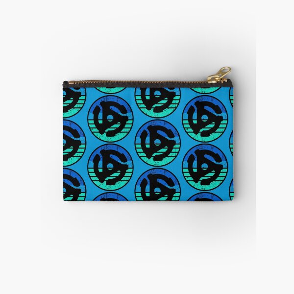 Item preview, Retro 45 RPM Adapter Distressed Blue Sunset  designed and sold by electrovista.