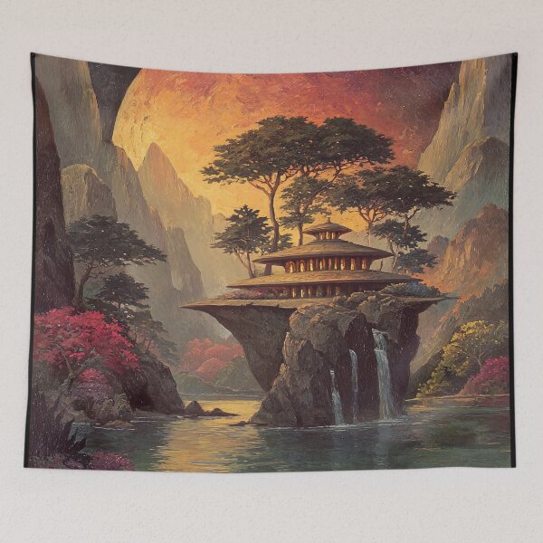 Item preview, Mystical Eastern Sanctuary designed and sold by bloorose.