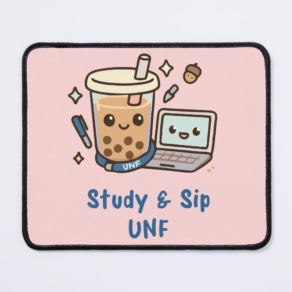 Item preview, University of north florida, Study & Sip, UNF Kawaii  designed and sold by Maussa Ivimas.