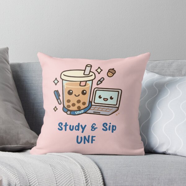 Item preview, University of north florida, Study & Sip, UNF Kawaii  designed and sold by Maussa Ivimas.