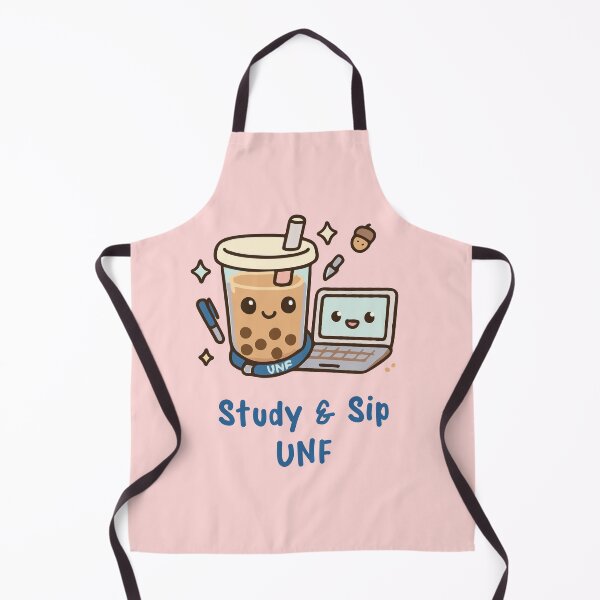 Item preview, University of north florida, Study & Sip, UNF Kawaii designed and sold by Maussa Ivimas.