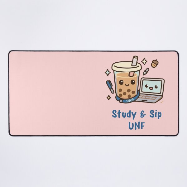 Item preview, University of north florida, Study & Sip, UNF Kawaii  designed and sold by Maussa Ivimas.
