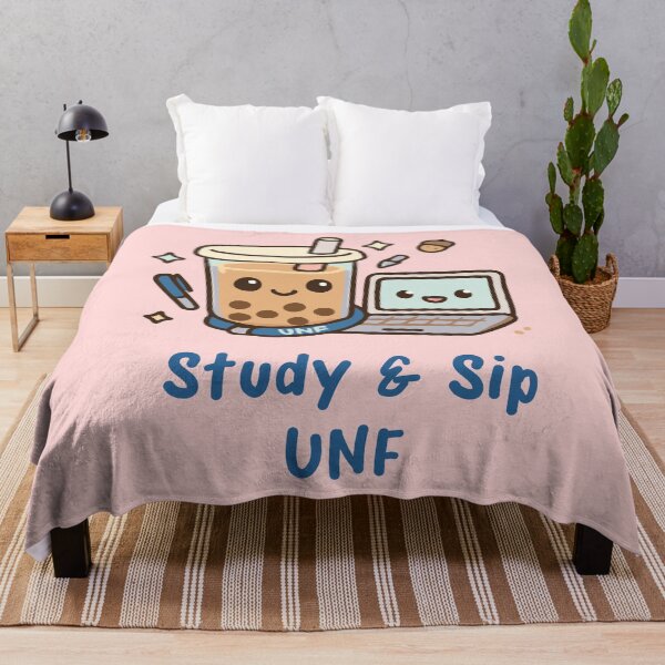 Item preview, University of north florida, Study & Sip, UNF Kawaii designed and sold by Maussa Ivimas.