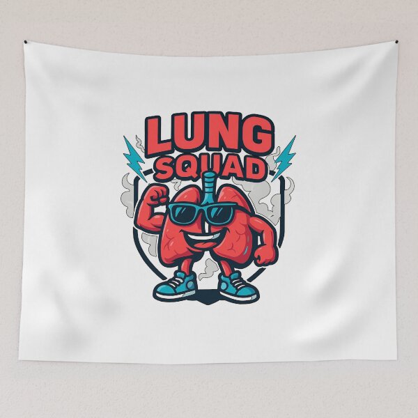 Item preview, Lung Squad-Respiratory Therapist-Pulmonologist-Gift for Therapist designed and sold by belladesign7.