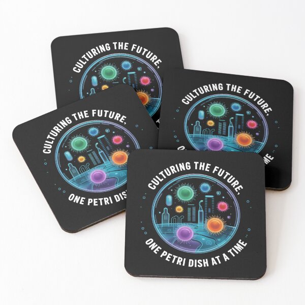 Item preview, culturing the future, one petri dish at a time, funny microbiology designed and sold by NoetherSym.