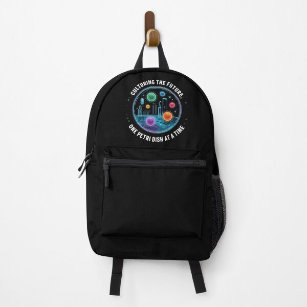 Item preview, culturing the future, one petri dish at a time, funny microbiology designed and sold by NoetherSym.