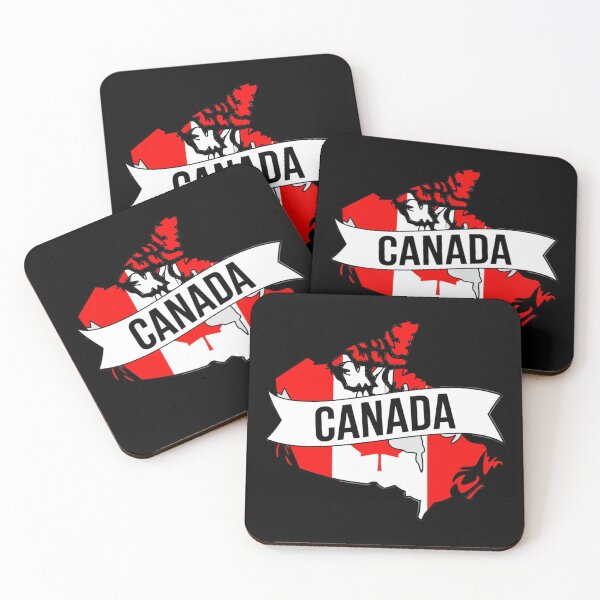 Item preview, Canada Flag Map designed and sold by Paper Drip.