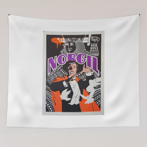 Item preview, Norgil the Magician promotional poster designed and sold by IanBakerToons.
