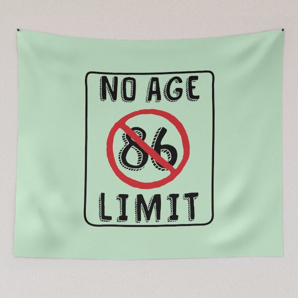Item preview, No Age Limit 86th Birthday Gifts Funny B-day for 86 Year Old designed and sold by MemWear.