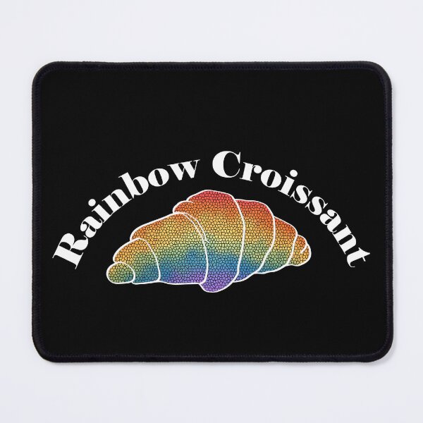 Artikelvorschau, Regenbogen-Croissant – Queer French Pride Design, Geschenk für Sie/Ihn/Sie, Pride-Bekleidung entworfen und verkauft von Olhapro.