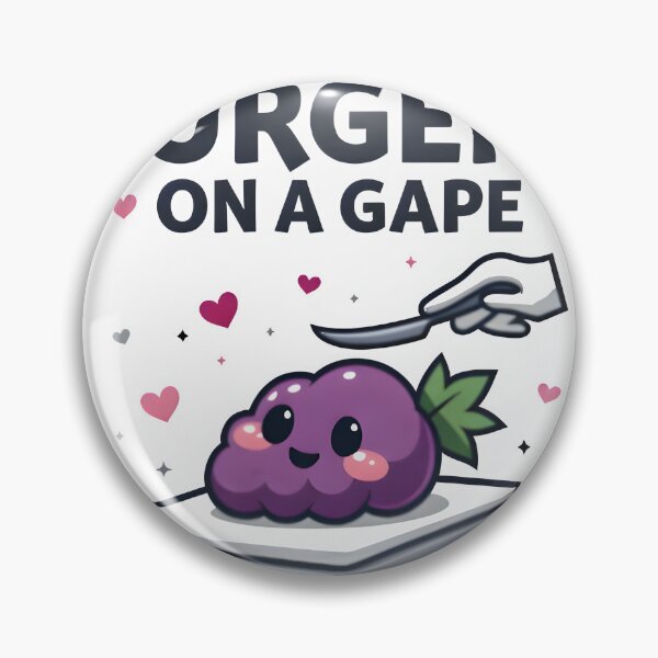 Item preview, They Did Surgery on a Grape | Whimsical Meme designed and sold by MyFashionDreams.