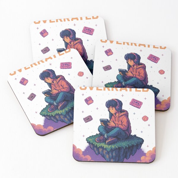 Item preview, Reality is Overrated – Retro Dreamcore Gamer Art designed and sold by PixelPunx.