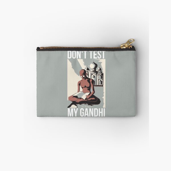 Item preview, Don't Test My Gandhi - Don't Test My Patience Shirt designed and sold by ravishdesigns.