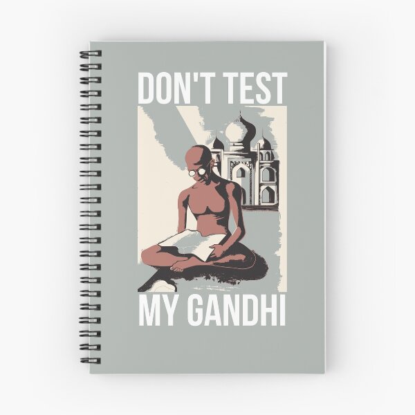 Item preview, Don't Test My Gandhi - Don't Test My Patience Shirt designed and sold by ravishdesigns.