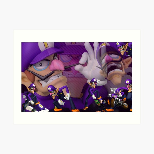 The Best Boy - Waluigi Art Print