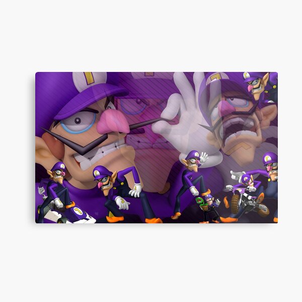 The Best Boy - Waluigi Metal Print