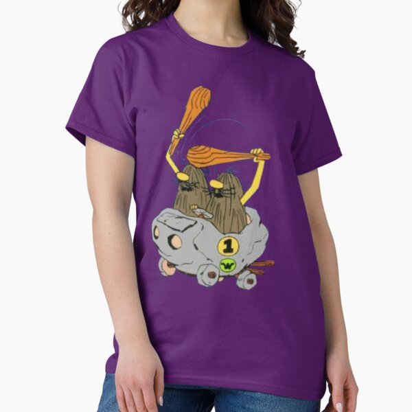 Item preview, Wacky Racers Caveman Car – Funny Cartoon Parody Design designed and sold by LAS-PRINTS.