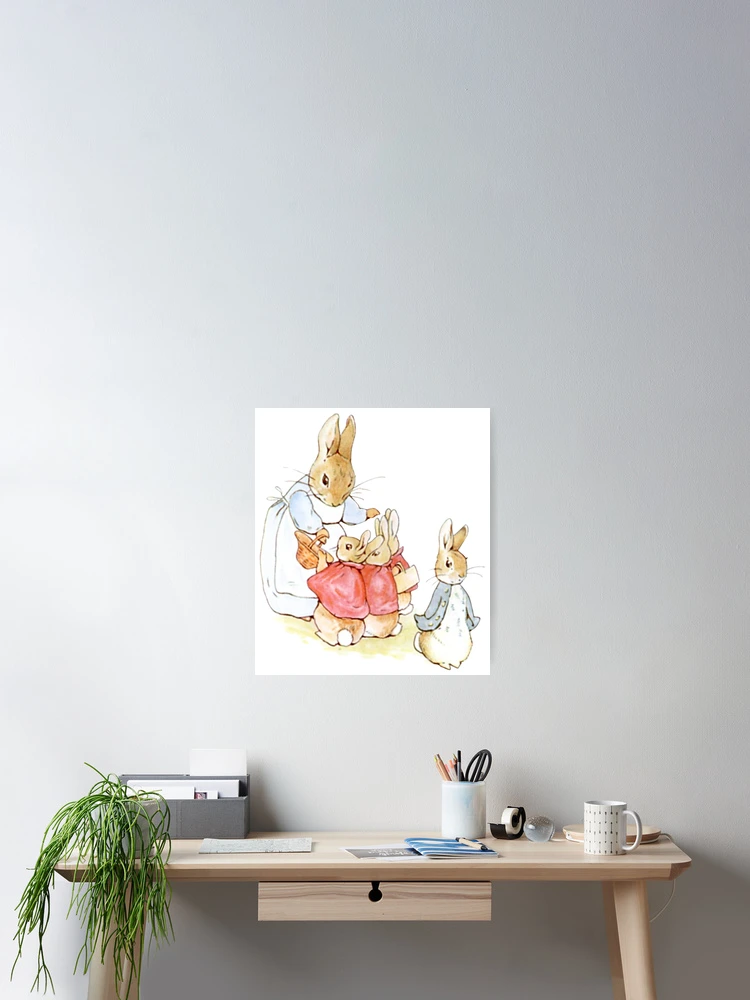Thumbnail 2 of 3, Poster, Peter Rabbit designed and sold by Amy Olsen.
