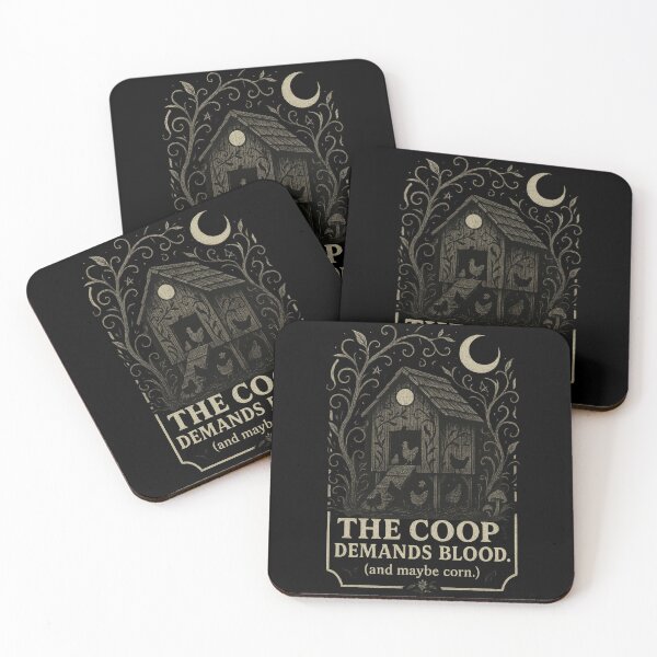 Item preview, The Coop Demands Blood - and Maybe Corn designed and sold by Altered Array, LLC.