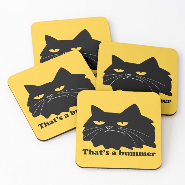 Item preview, That's a bummer - disappointed cat designed and sold by poket.piktures.
