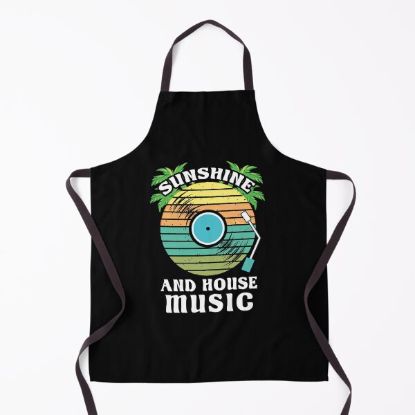 Item preview, Sunshine & House Music – Retro Techno DJ Summer Vibes designed and sold by Dmetalx Art Apparel.