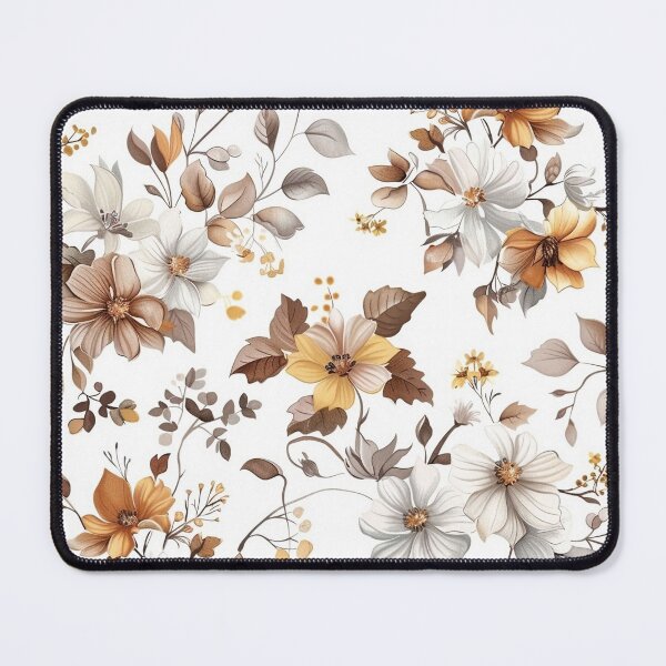 Item preview, Rustic Elegance: Warm Autumn Floral Seamless Pattern designed and sold by Vision Crafted.