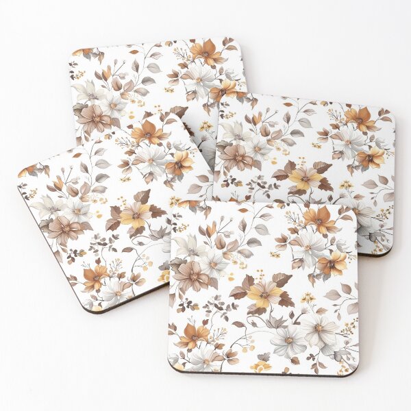Item preview, Rustic Elegance: Warm Autumn Floral Seamless Pattern designed and sold by Vision Crafted.
