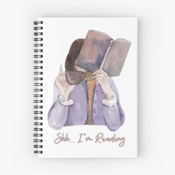Item preview, Shh... I'm Reading T-Shirt | Quiet Book Lover Gift | Cozy Literary Tee for Bookworms and Bibliophiles designed and sold by Zezeshop1.