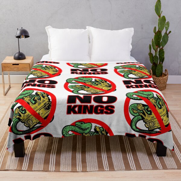 Item preview, NO KINGS protest anti tyranny designed and sold by MistyFigs.