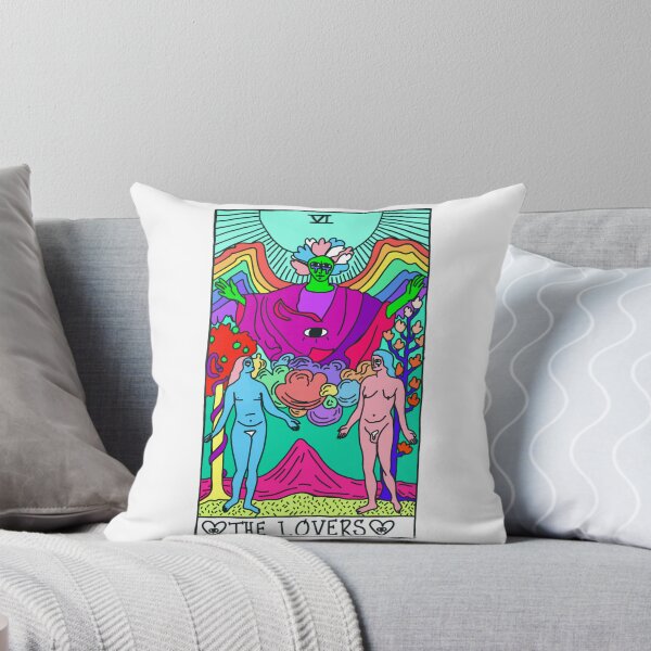 Item preview, The Lovers Tarot Card designed and sold by LiminalMoonArt.