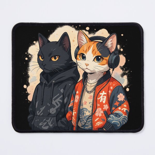 Item preview, kawaii cool cats streetwear designed and sold by KawaiiFanta.