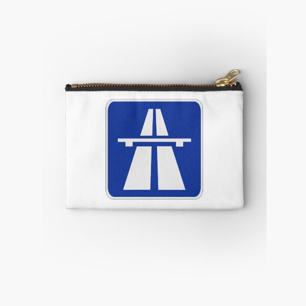 Artikelvorschau, Autobahn, blaues Verkehrsschild entworfen und verkauft von Abstract65.