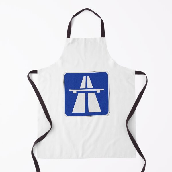 Item preview, Autobahn Blue Road Sign designed and sold by Abstract65.