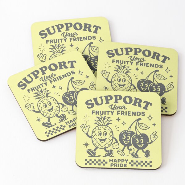 Item preview, Fruity Friends lgbtqia Pride designed and sold by Darkifun.